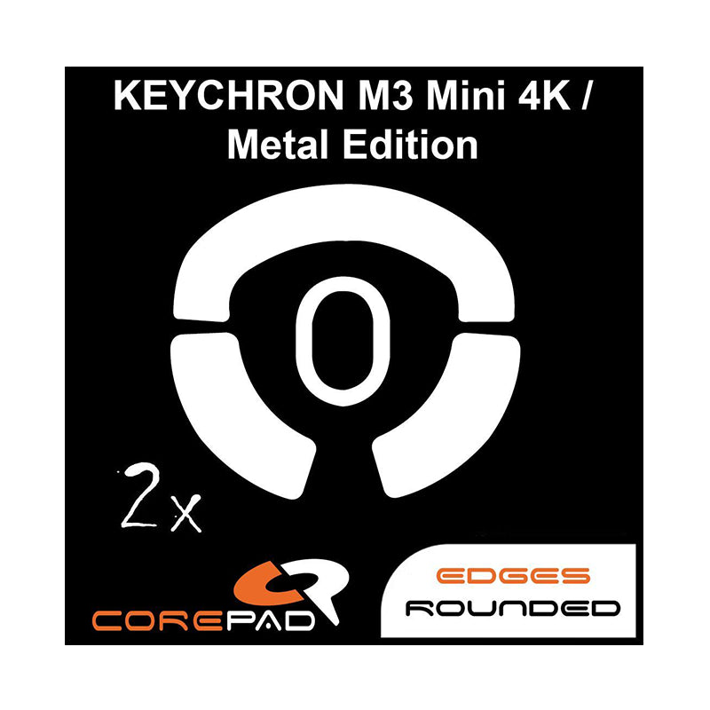 Corepad Skates Teflon PRO Keychron M3 Mini Wireless / M3 Mini 4K Wireless / M3 Mini Metal Edition