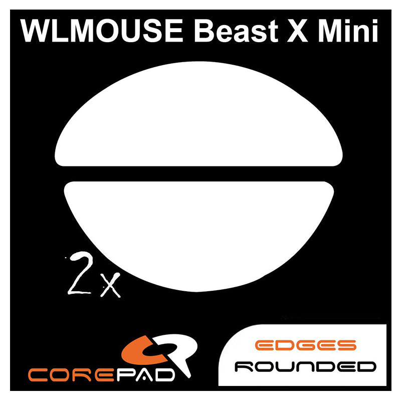 Corepad Skates Teflon PRO WLMouse Beast X Mini / Beast X Mini Pro