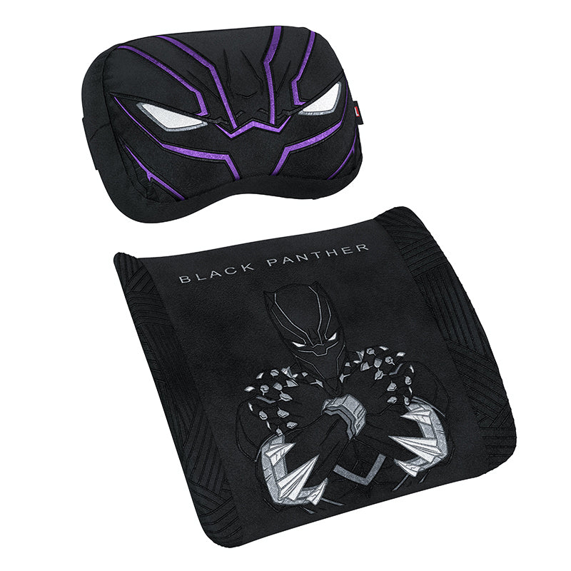 Noblechairs Set de coussins Mémoire de forme Black Panther