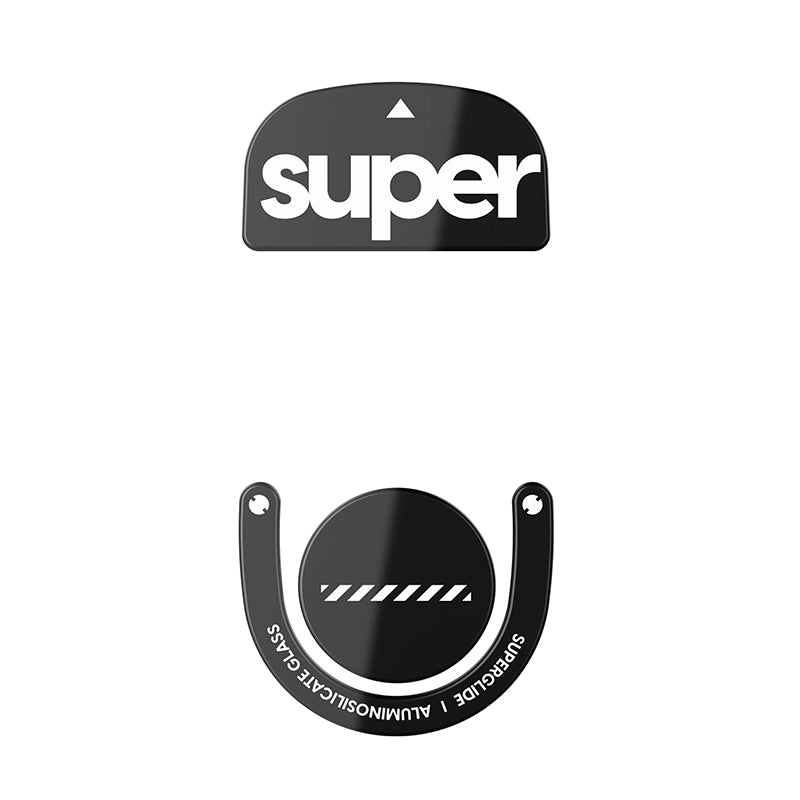 Superglide Type-C Glass Skates Logitech G PRO X2 SUPERSTRIKE / PRO X SUPERLIGHT 2 / 2 SE Wireless Black