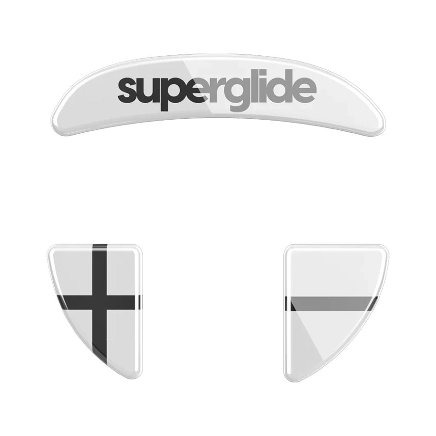 Superglide Type-S Patins en Verre Xtrfy MZ1 Wireless Blanc