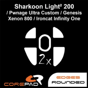 Patins de Souris - Corepad - Sharkoon - Light 200 Nom du fichier