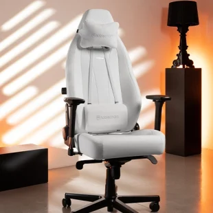 Chaise gamer blanche