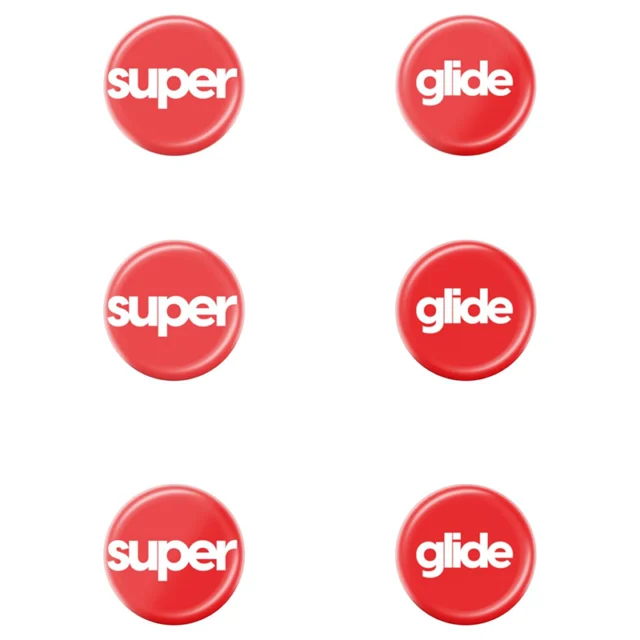 Superglide Version 2 Patins en Verre 9 mm Dot Skates Rouge Superglide Version 2 Patins En Verre 9 Mm Dot Skates Rouge