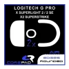 Corepad Patins Teflon AIR Logitech G Pro X2 SUPERSTRIKE / PRO X SUPERLIGHT 2 / 2 SE Wireless