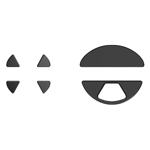 Wlmouse Patins Ptfe Beast X Noir