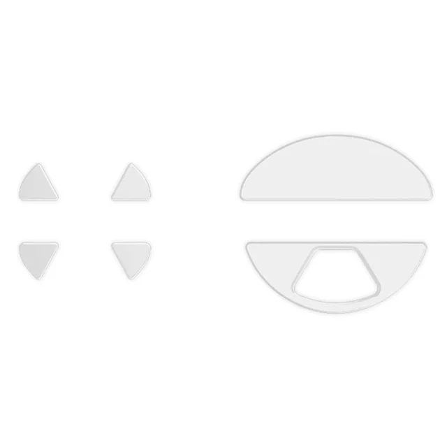 WLMouse Patins PTFE Beast X Mini : Mini Pro Blanc NEW Wlmouse Patins Ptfe Beast X Blanc