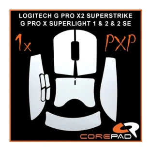 Corepad Grips Pxp Logitech G Pro X Superlight 2 Se Superstrike Blanc 1