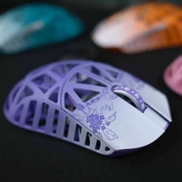 WLMouse BEAST X 8K Wireless Fabulous Beast Edition Blanc et Violet 