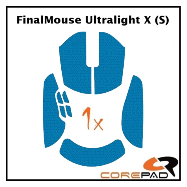 Corepad Grip Finalmouse Ultralight X Small Bleu 1