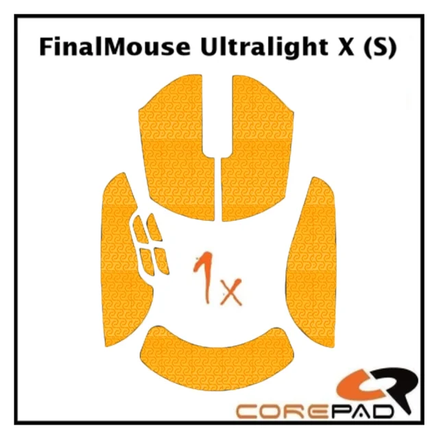 corepad grip FinalMouse Ultralight X Small Orange 1 Corepad Grip Finalmouse Ultralight X Small Orange 1