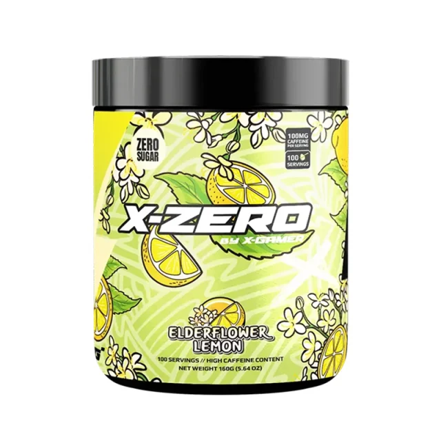 X Gamer X Zero Elderflower Lemon
