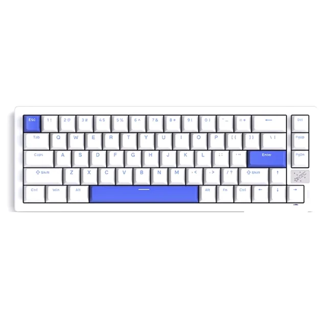 Atk Atk68 V2 Pro Blanc/Bleu