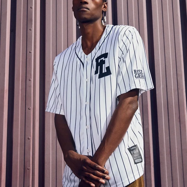 Fulllife Rise And Grind Baseball Jersey White 3