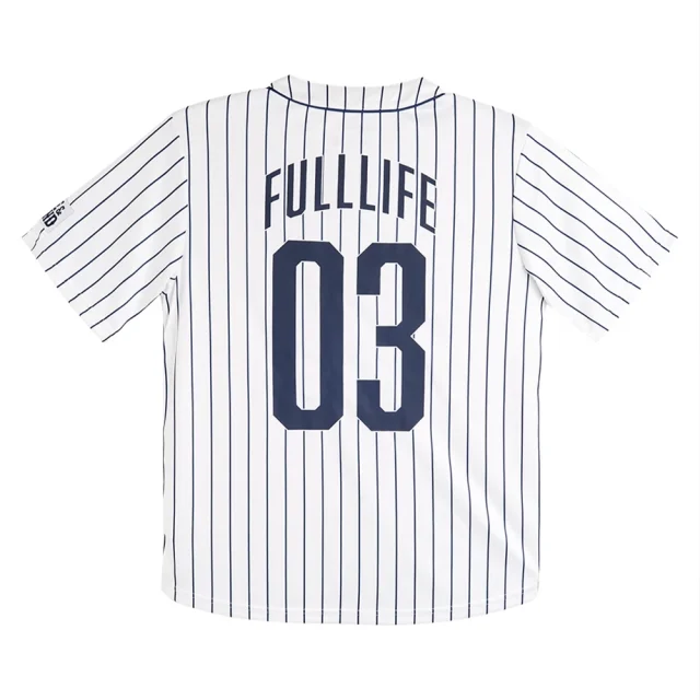 Fulllife Rise And Grind Baseball Jersey White 4