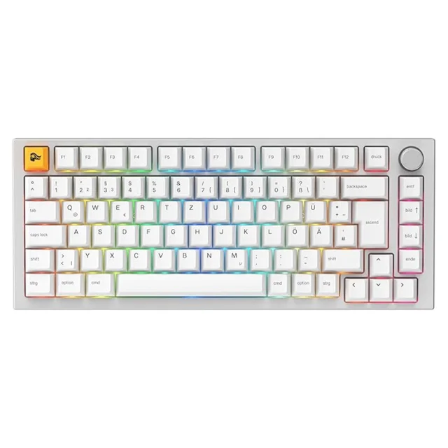 Glorious GMMK PRO Prebuilt 75% Blanc 1 Glorious Gmmk Pro Prebuilt 75 Blanc 1