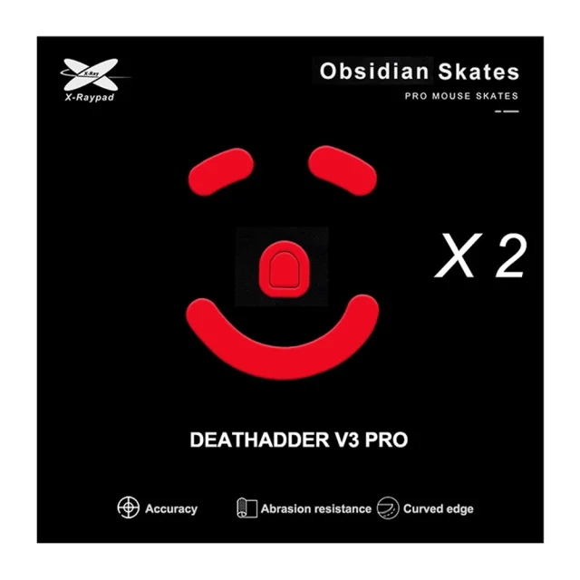 X-Raypad Patins Obsidian Razer DeathAdder V3 Pro 1 X Raypad Patins Obsidian Razer Deathadder V3 Pro 1