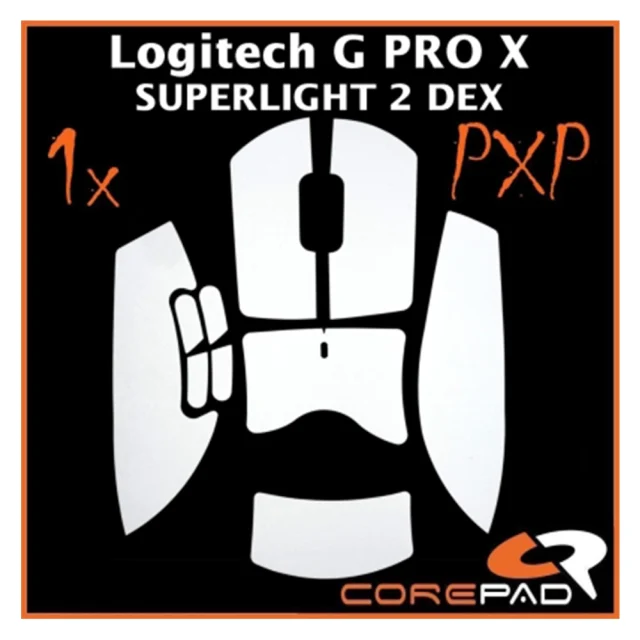 Corepad Grips Pxp Logitech G Pro X Superlight 2 Dex Blanc 1