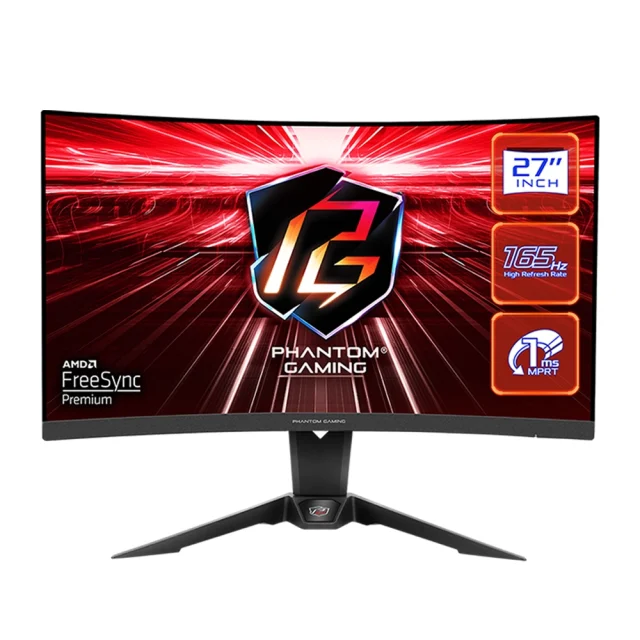 Asrock Phantom Gaming Pg27Q15R2A 2722 Va Qhd 165Hz 1