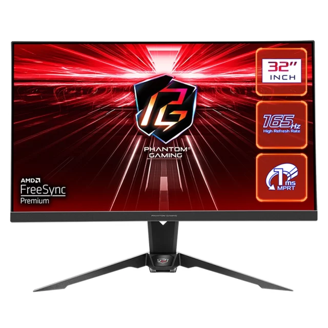 Asrock Phantom Gaming Pg32Qf2B 31522 Va Qhd 165Hz 1