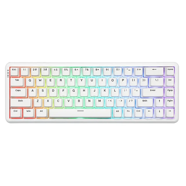 Ajazz AK680 MAX Blanc 1 Ajazz Ak680 Max Blanc 1