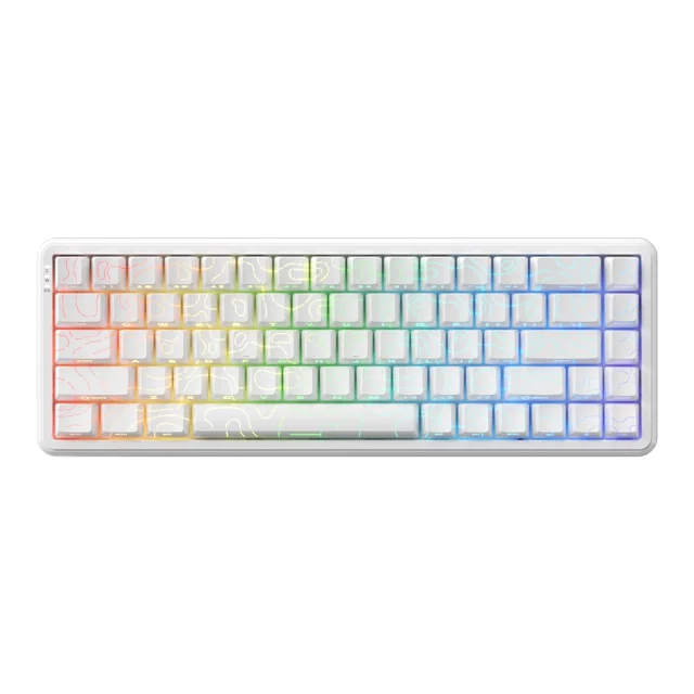 Ajazz AK680 MAX Blanc Side 1 Ajazz Ak680 Max Blanc Side 1