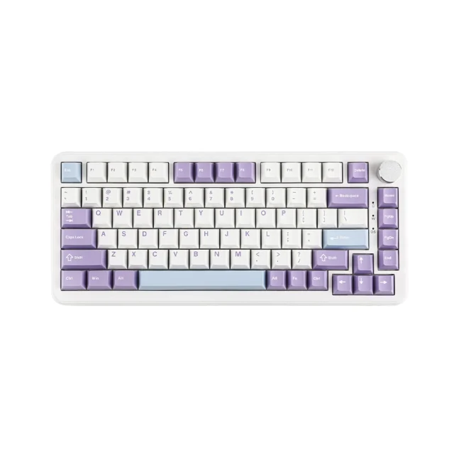 Ajazz Ak820 Max Blanc Violet 1