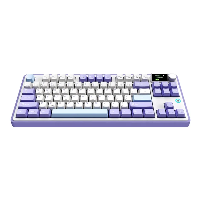 Ajazz Ak870 Wireless Blanc Bleu Rose 4