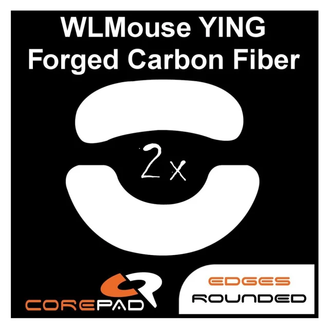 Corepad Skatez PRO WLMouse YING Forged Carbon Fiber 8K Corepad Skatez Pro Wlmouse Ying Forged Carbon Fiber 8K