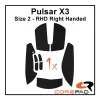 Corepad Grips Pulsar X3 RHD Wireless Soft Noir