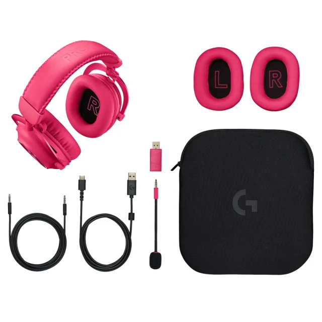 Logitech Pro X 2 Lightspeed Rose 6