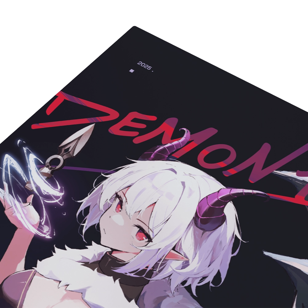 Demon1 セール ガラスマウスパッド Yuki Aim x Demon1 - Glass Mousepad
