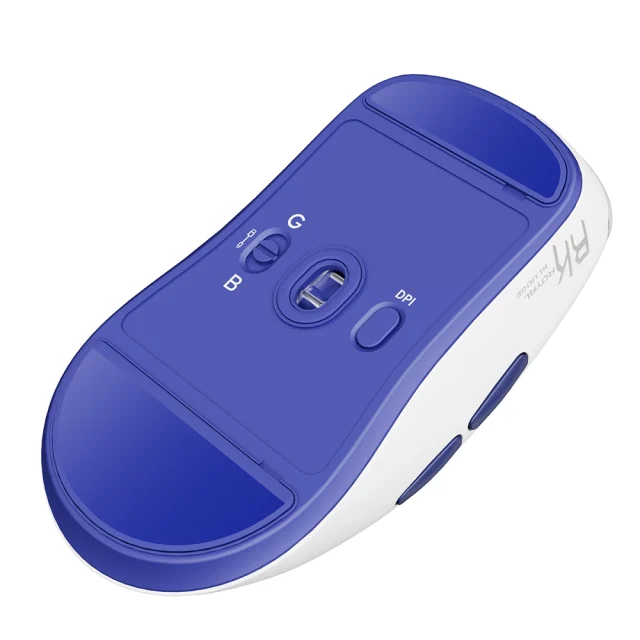 Royal Kludge M30 Wireless Blanc Bleu 4 New