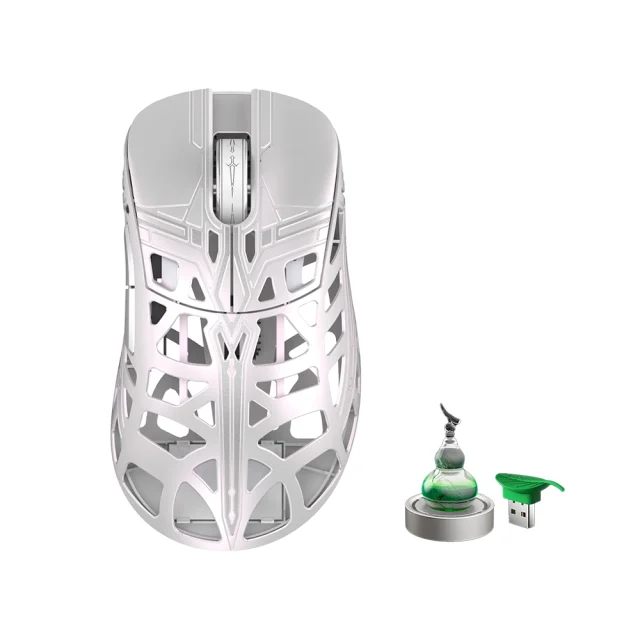 Wlmouse × The Swords 8K Magnesium Wireless Blanc 1
