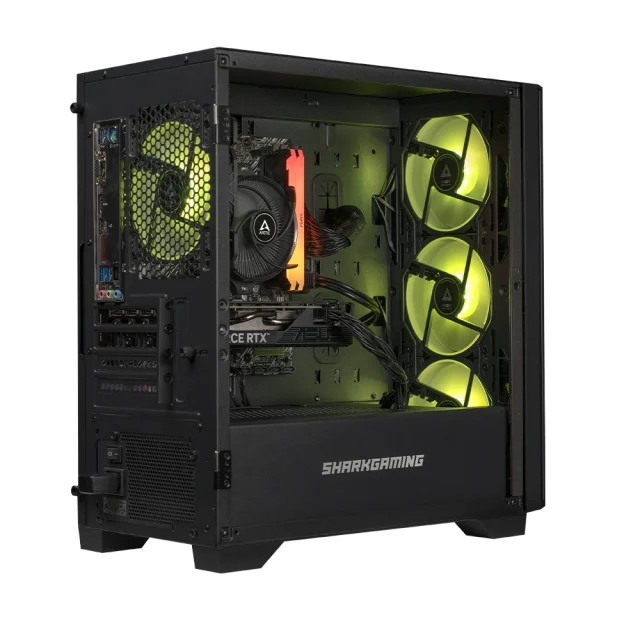 Shark Maelstrom R519 Rx 9060Xt Amd Ryzen 7 5700X 16Go Ddr4 Ssd 1To 2