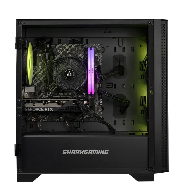 Shark Maelstrom R519 Rx 9060Xt Amd Ryzen 7 5700X 16Go Ddr4 Ssd 1To 3