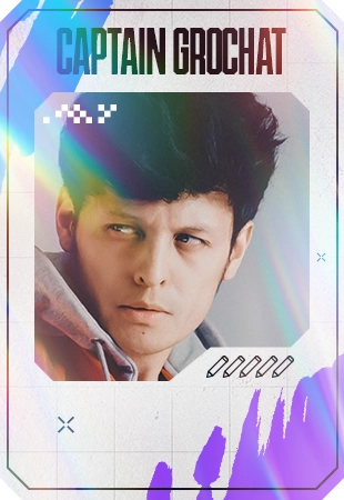Cards Influenceurs Captain Grochat