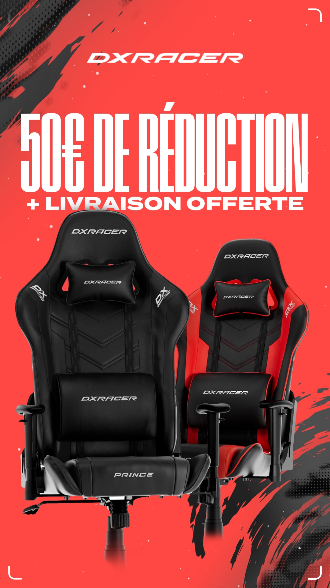 Dxracer Livraison Card