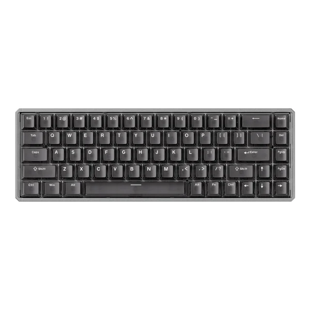 Akko Mod68 He Ansi Us Black Transparent