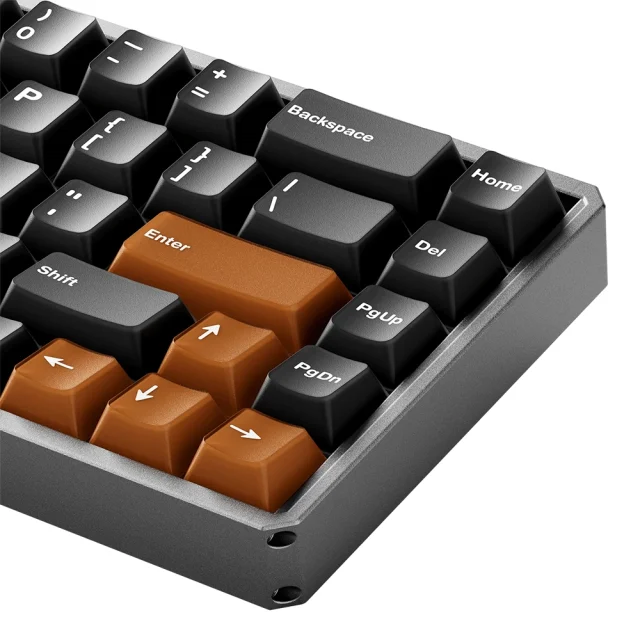 Akko Mod68 He Ansi Us Misty Black And Brown