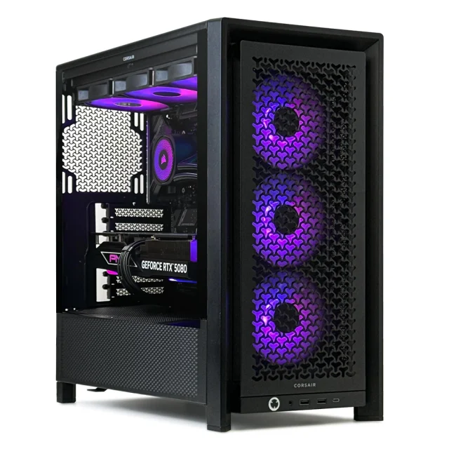 Corsair Icue 4000D - Ryzen 5 5500 - Rtx 5060 - 32Go Ddr4 3600Mhz - Ssd 1To