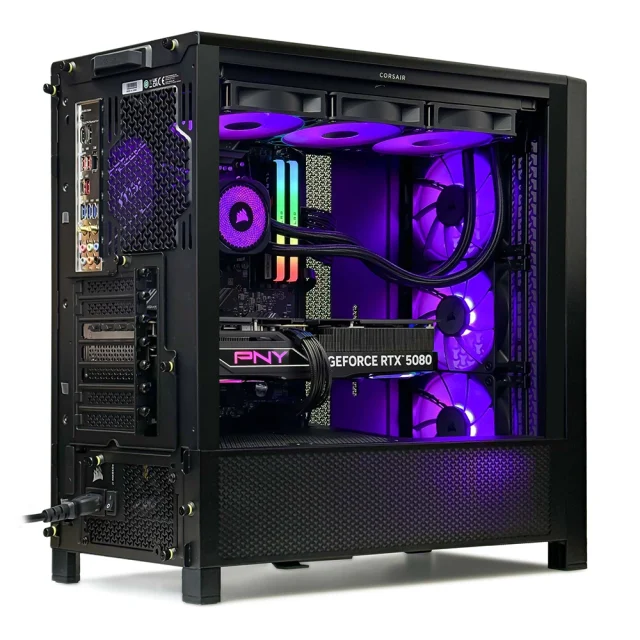 Corsair Icue 4000D - Ryzen 5 5500 - Rtx 5060 - 32Go Ddr4 3600Mhz - Ssd 1To