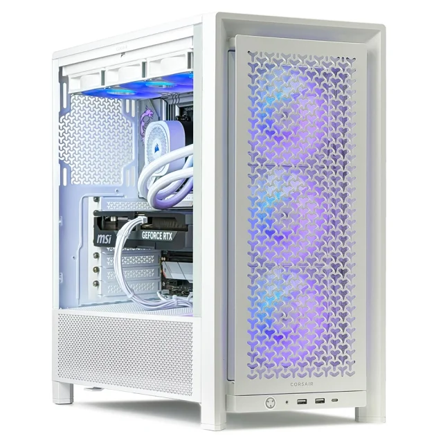 Corsair Icue 4000D - Intel Core I7 12700Kf - Rtx 5070 - 16Go Ddr4 3600Mhz - Ssd 1To Blanc