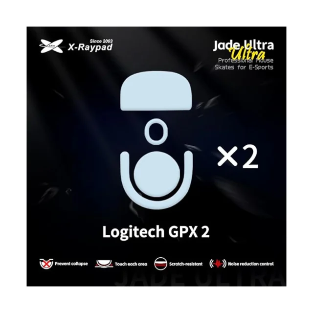 X-Raypad Patins Jade Ultra Logitech G Pro X 2
