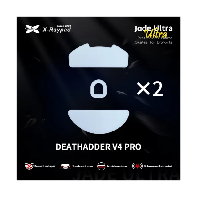 X-Raypad Patins Jade Ultra Razer Deathadder V4 Pro