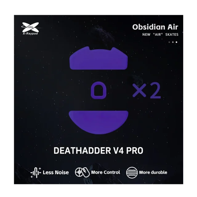 X-Raypad Patins Obsidian Air Razer Deathadder V4 Pro 1 X-Raypad Patins Obsidian Air Razer Deathadder V4 Pro