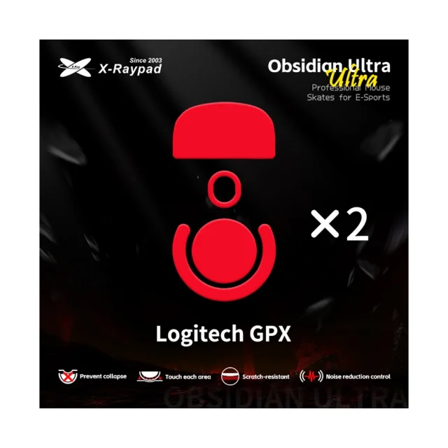 X-Raypad Patins Obsidian Ultra Logitech G Pro X