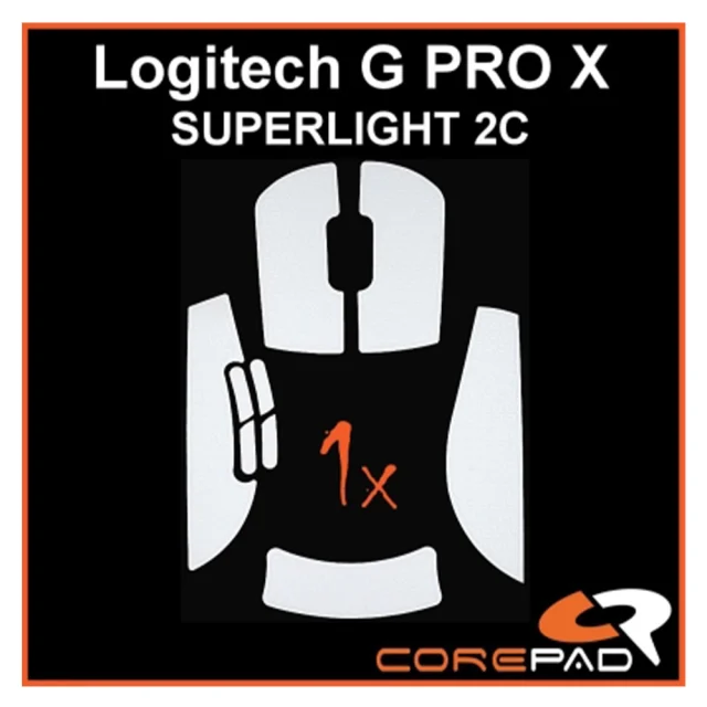 Corepad Grips Logitech G Pro X Superlight 2C Blanc