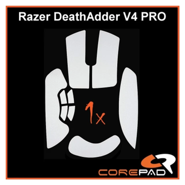 Corepad Grips Razer Deathadder V4 Pro Blanc