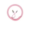 Akko Coiled Cable Rose 1 Akko Coiled Cable Rose